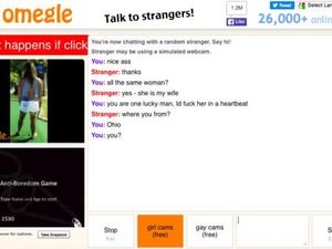 Man flaunts wife on omegle