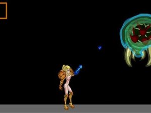 Samus vs metroid cock