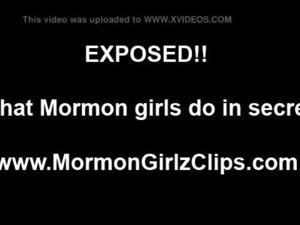 Mormon lesbian amateurs lick pussy for voyeurs