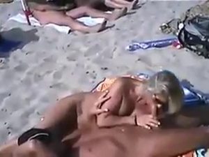 Nude beach - desi sex in public