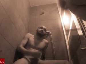 Masturbation in the shower.san70